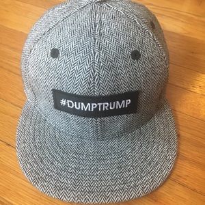 Dump Trump Lids 7.5 fitted hat #DumpTrump EUC